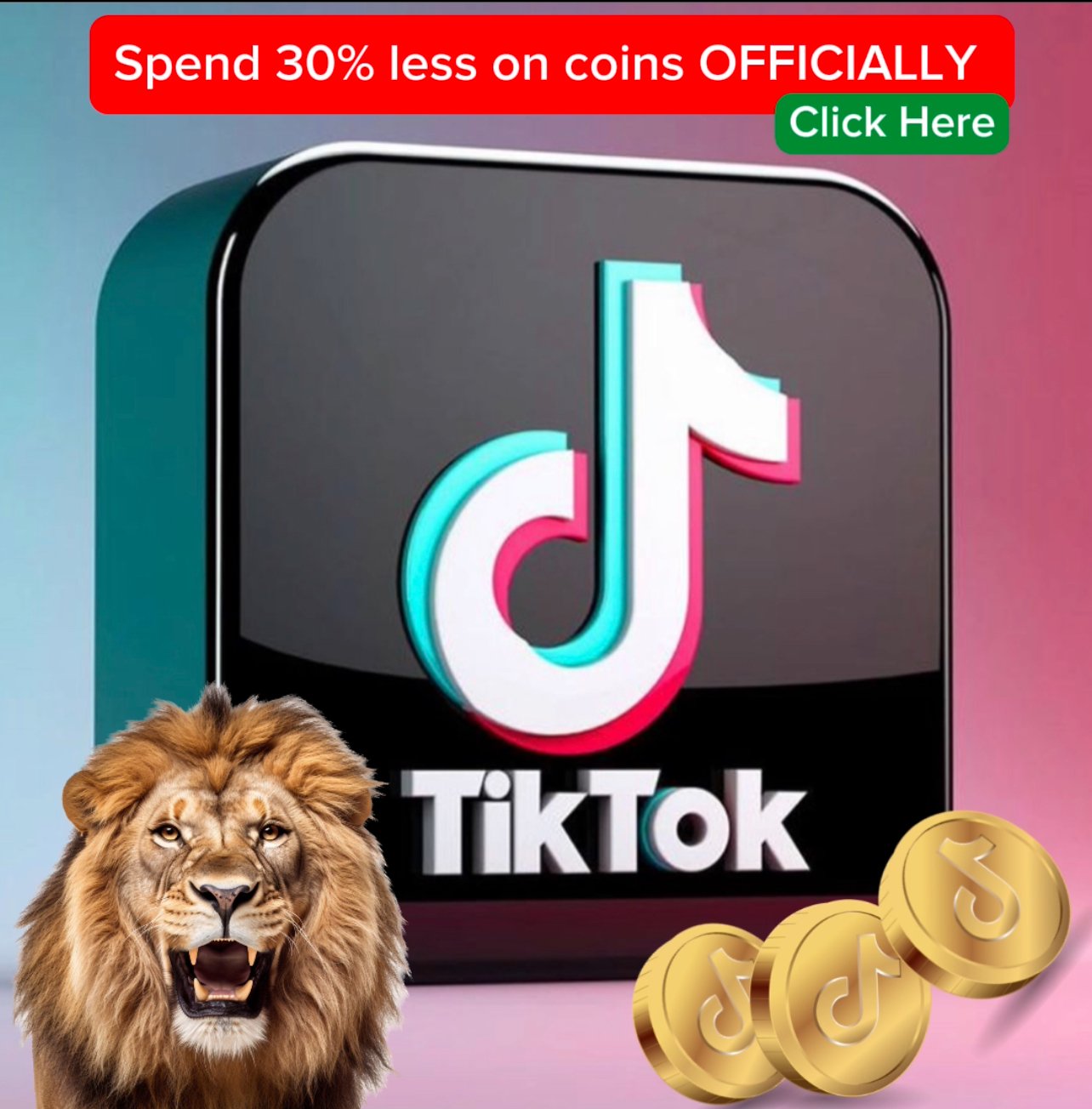 upto 30% discont tiktok buy coin officially