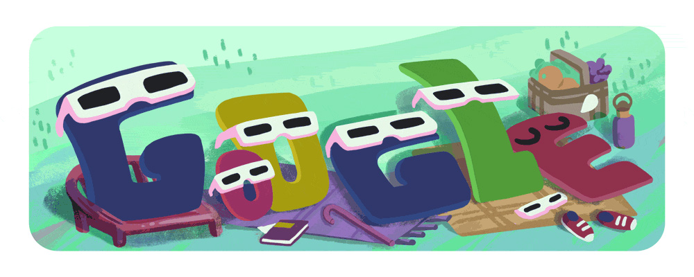 Google Total Eclipse 2024 Doodle