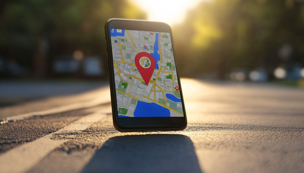 Google Related Places Carousel Map