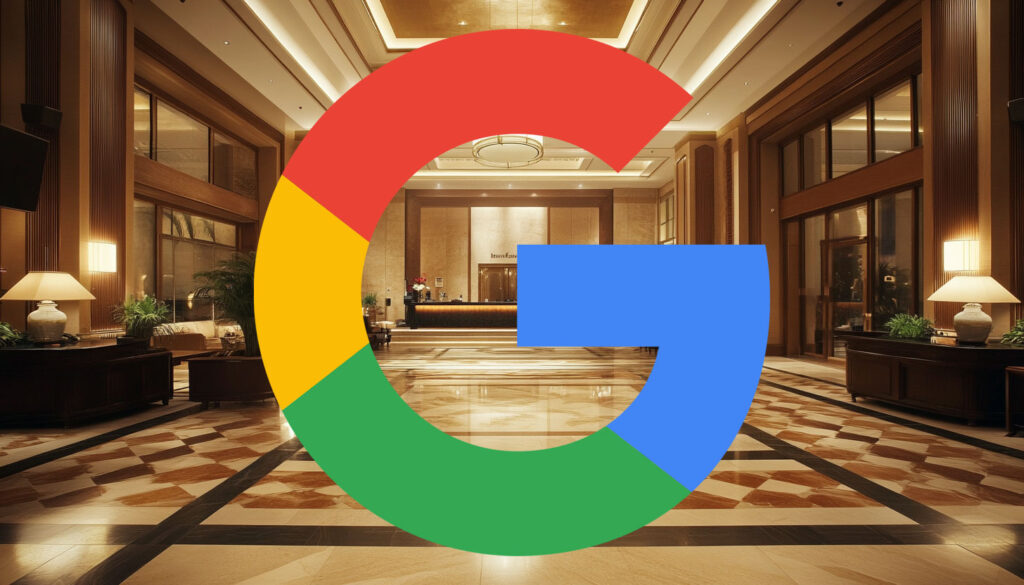 Google Hotel Results With Book With Official Site Box