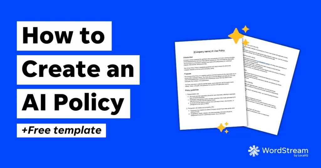 How to Write an AI Policy (+Free Template)