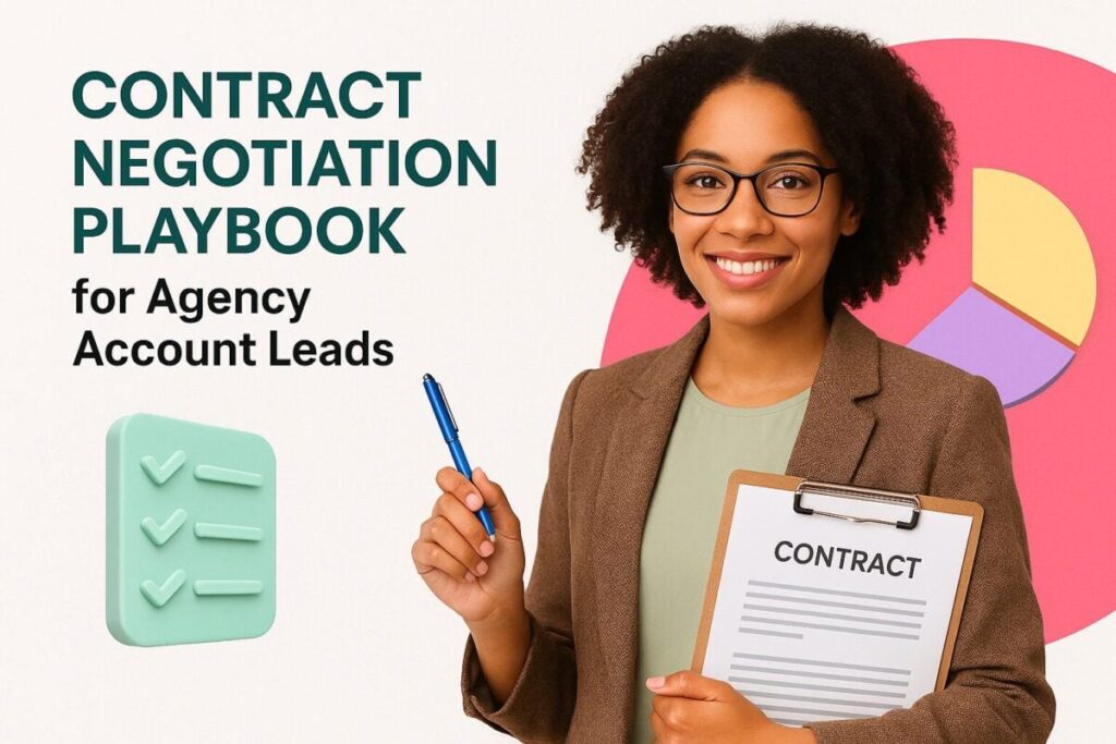 Contract Negotiation Playbook for Agency Account Leads