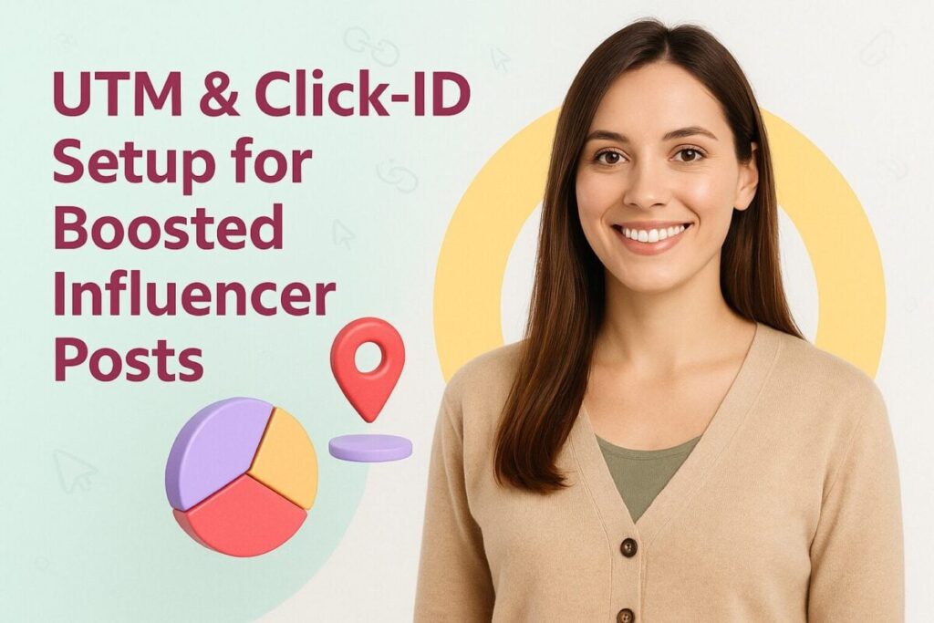 UTM & Click-ID Setup for Boosted Influencer Posts