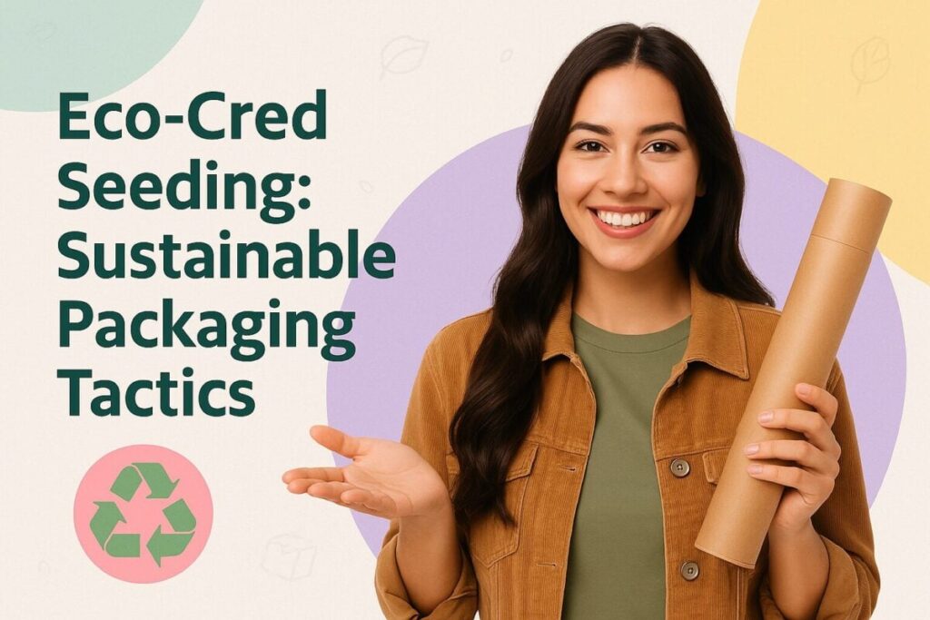 Eco-Cred Seeding: Sustainable Packaging Tactics