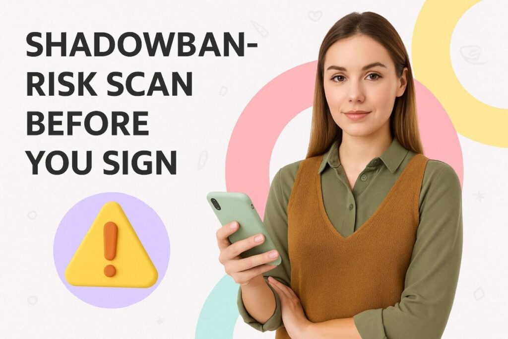 Shadowban-Risk Scan Before You Sign