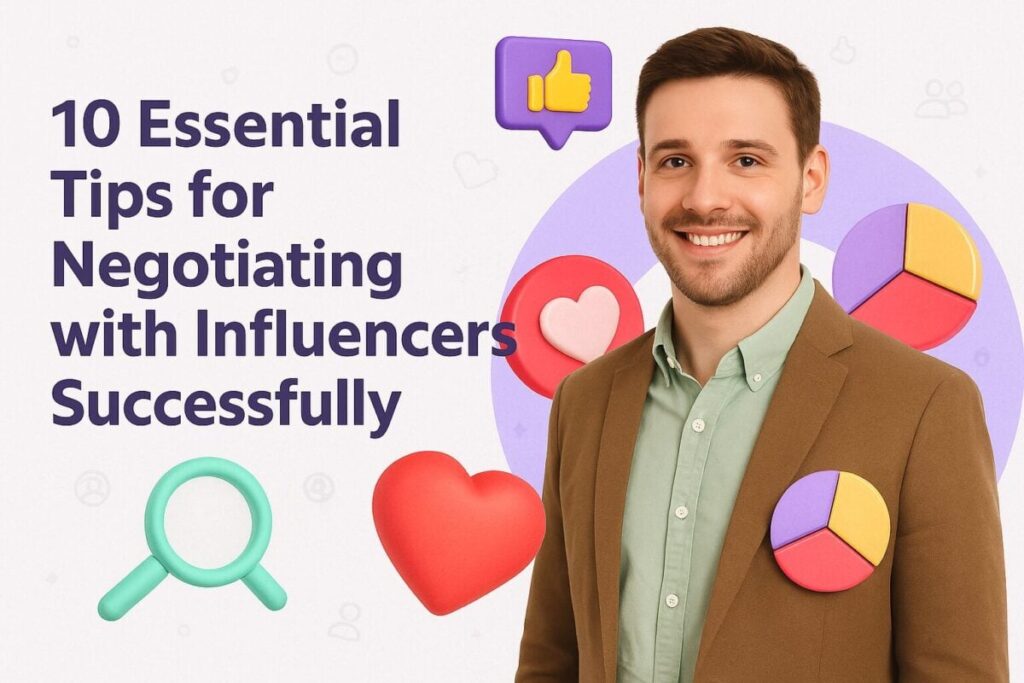 10 Essential Tips for Negotiating with Influencers Successfully