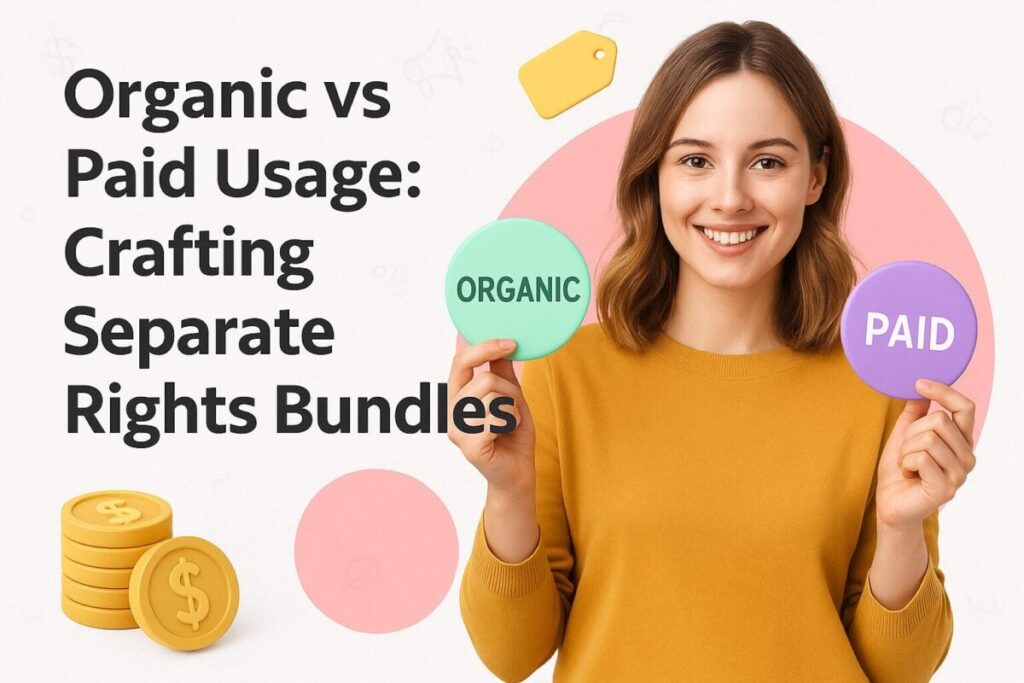 Organic vs Paid Usage: Crafting Separate Rights Bundles