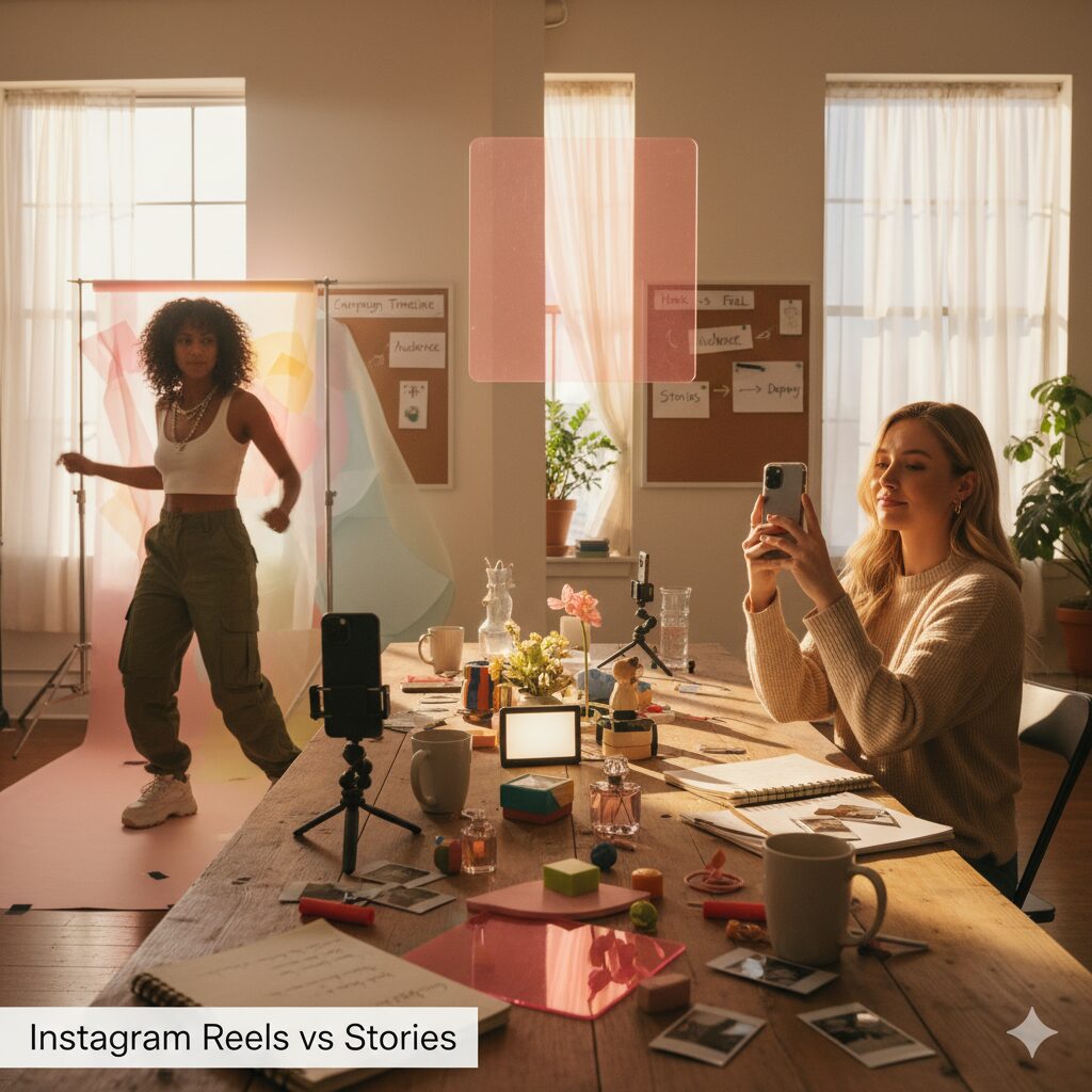Instagram Reels vs Stories